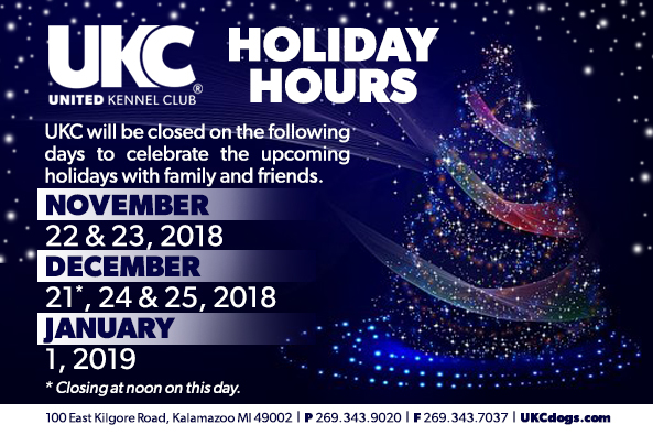 UKC Holiday Hours