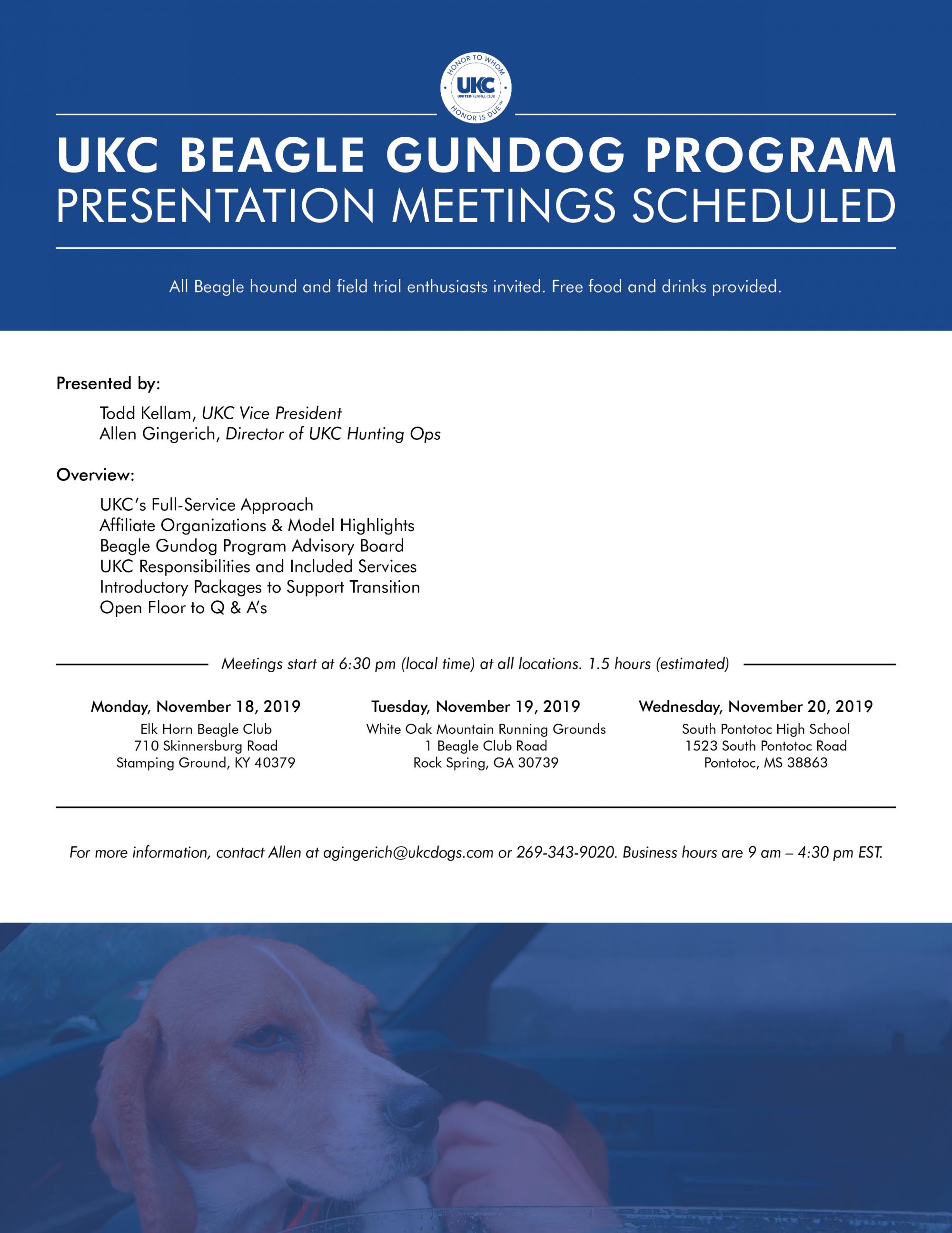 Beagle Gundog Meeting