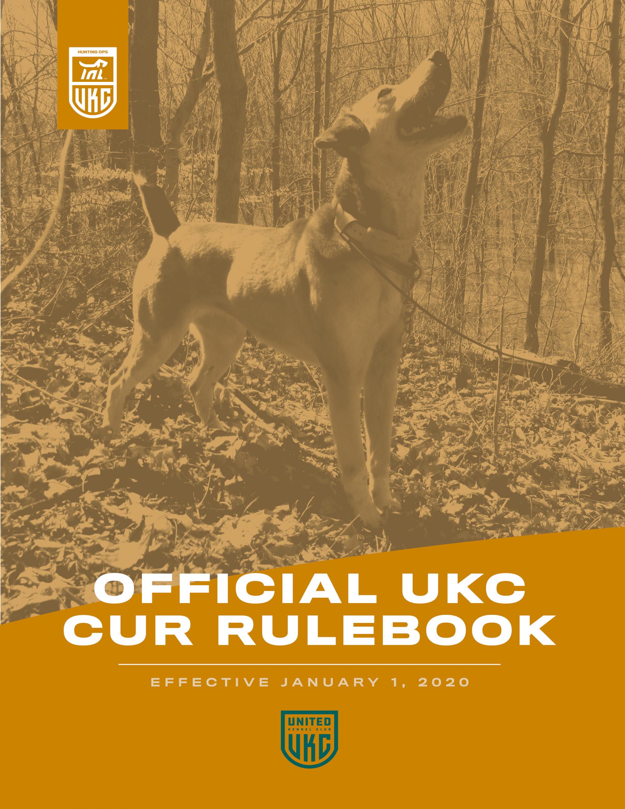 Cur Rulebook UKC