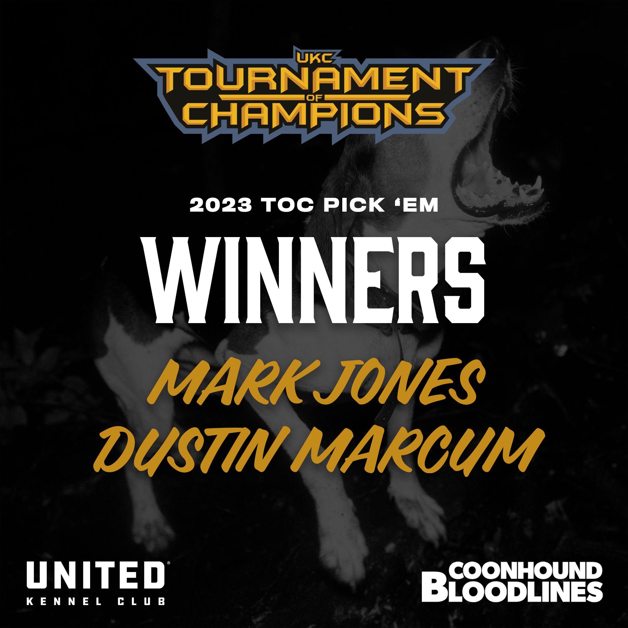 Tournament of Champions Pick Em Winners