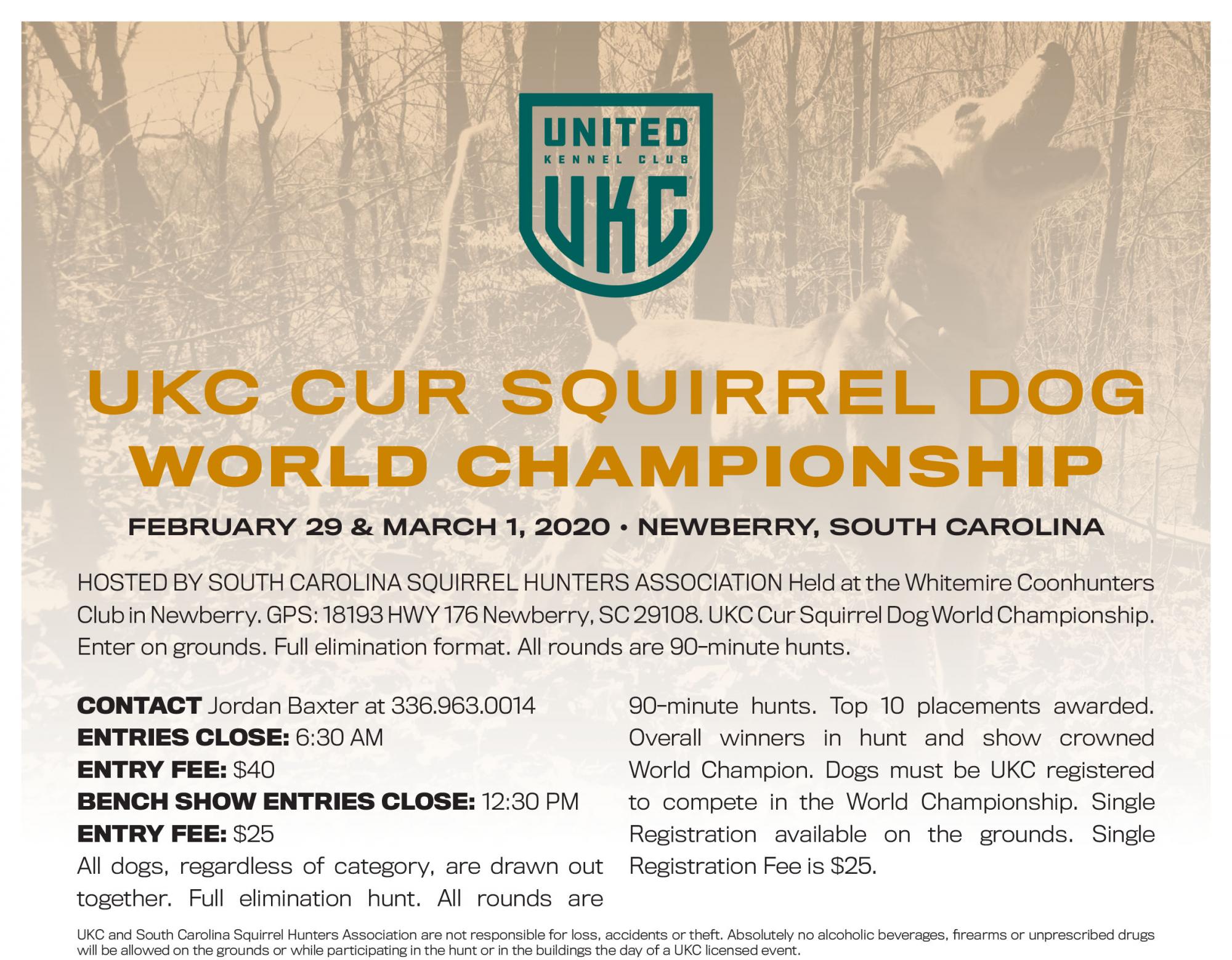 ukc squirrel hunts