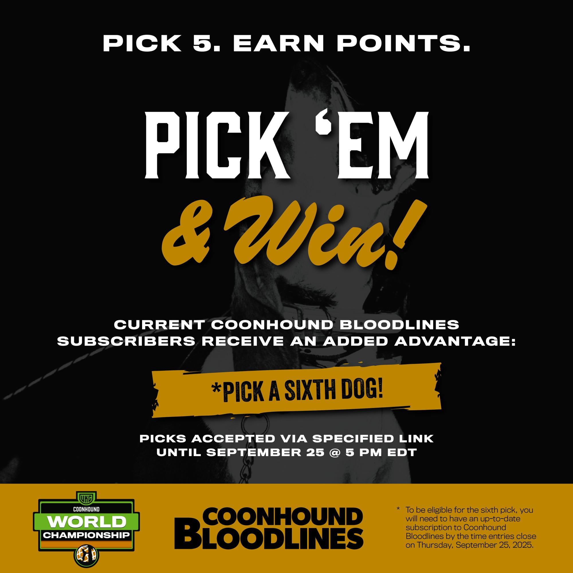 2025 CW Pick 'Em Graphic