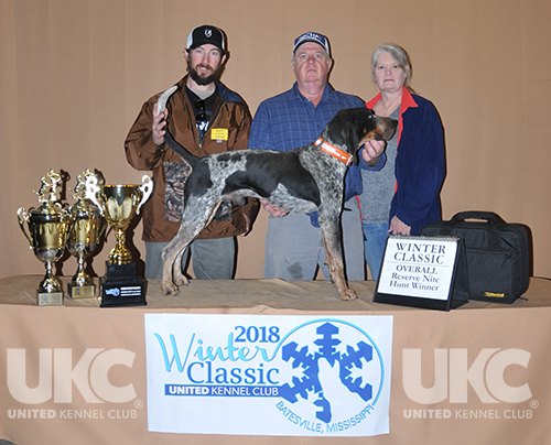 Winter Classic Overall Reserve Hunt Winner