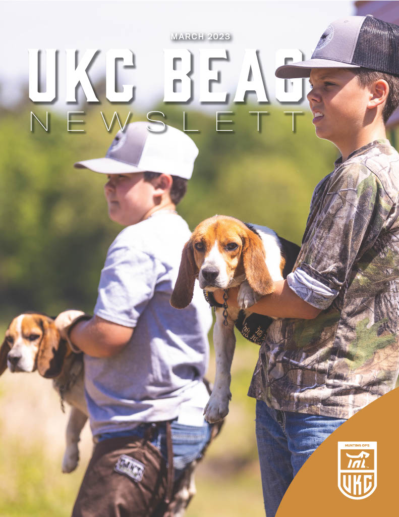 Beagle Newsletter March 2023 Cover