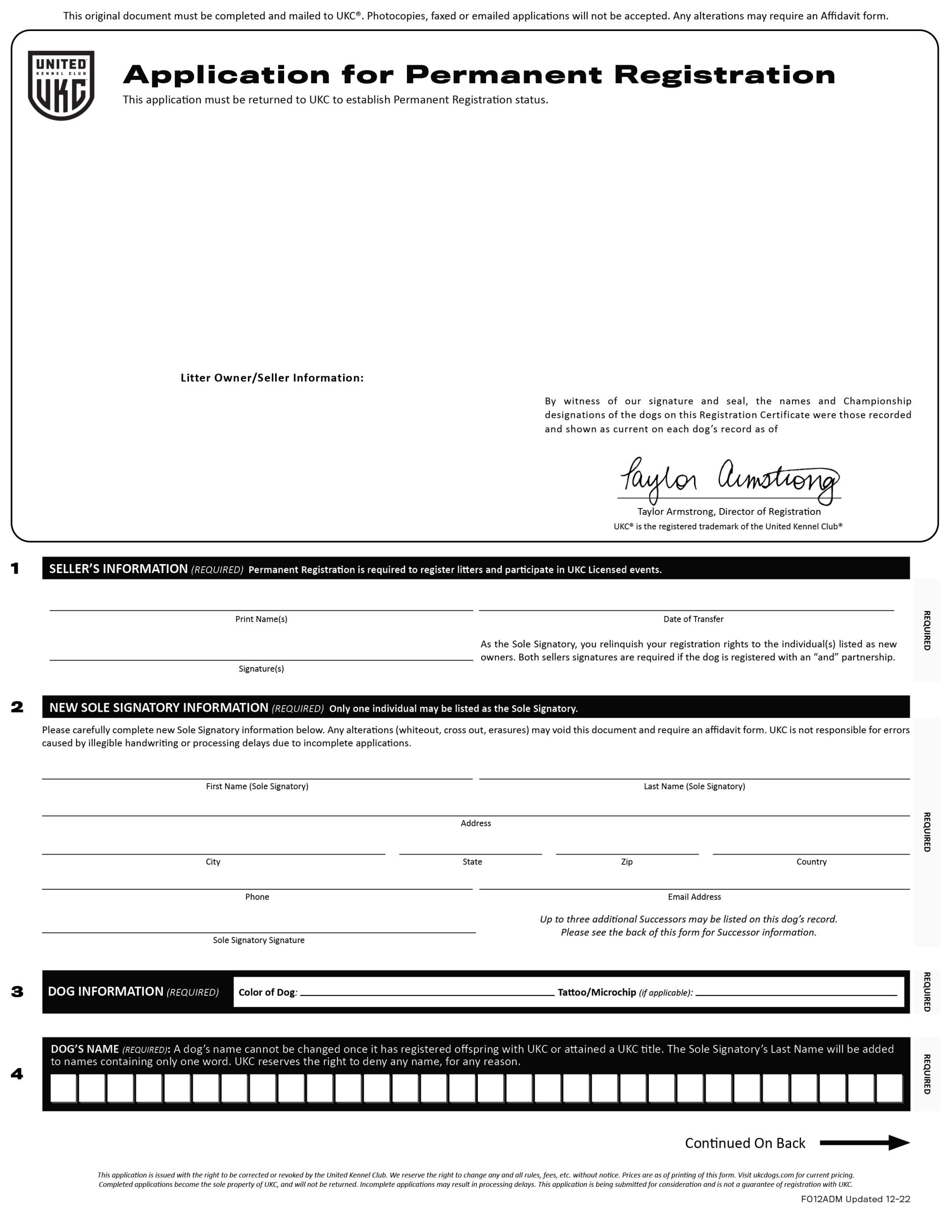 How Much Does It Cost To Register A Dog Ukc
