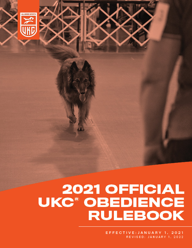 2021 Obedience cover