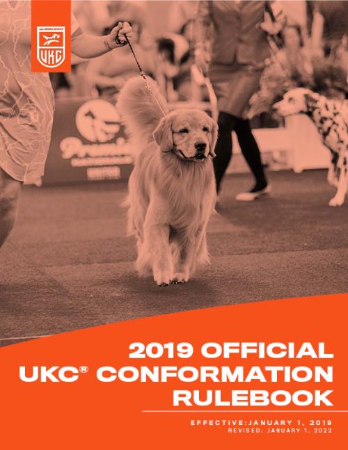 UKC Conformation Rulebook